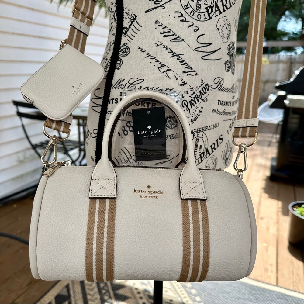 Kate Spade White and Tan Women's Bag Set - Picture 8 of 15
